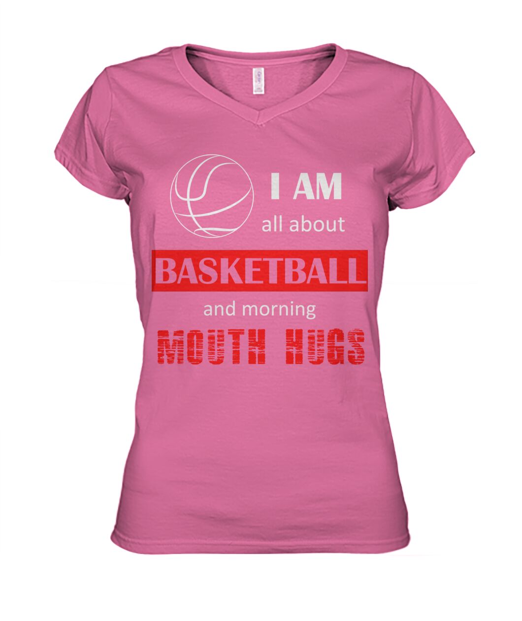 Love of Basketball Women's V-Neck