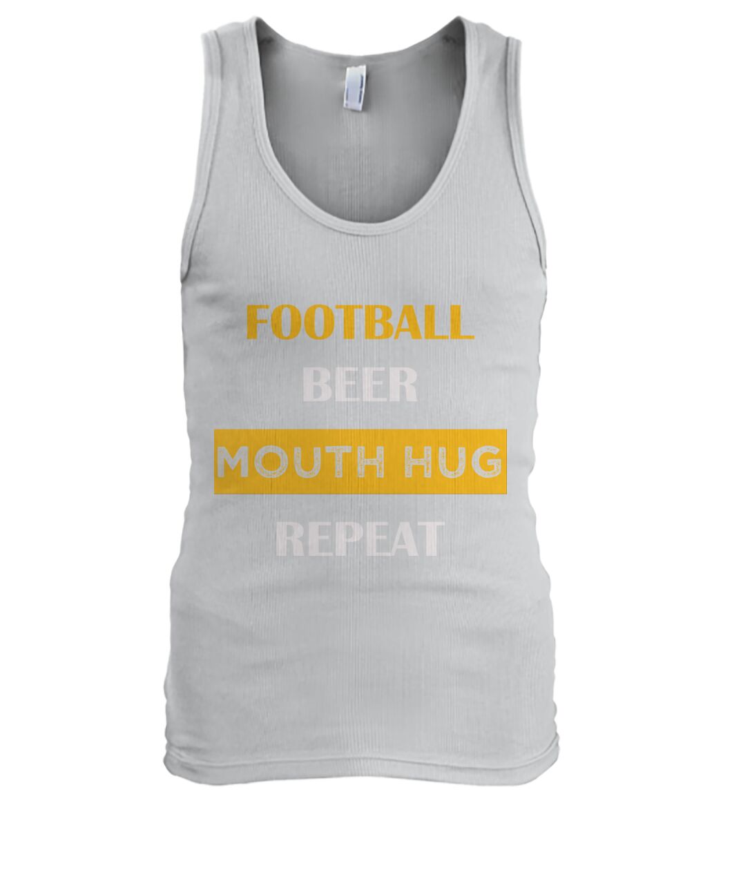 Unisex Football Repeat Men's Tank Top