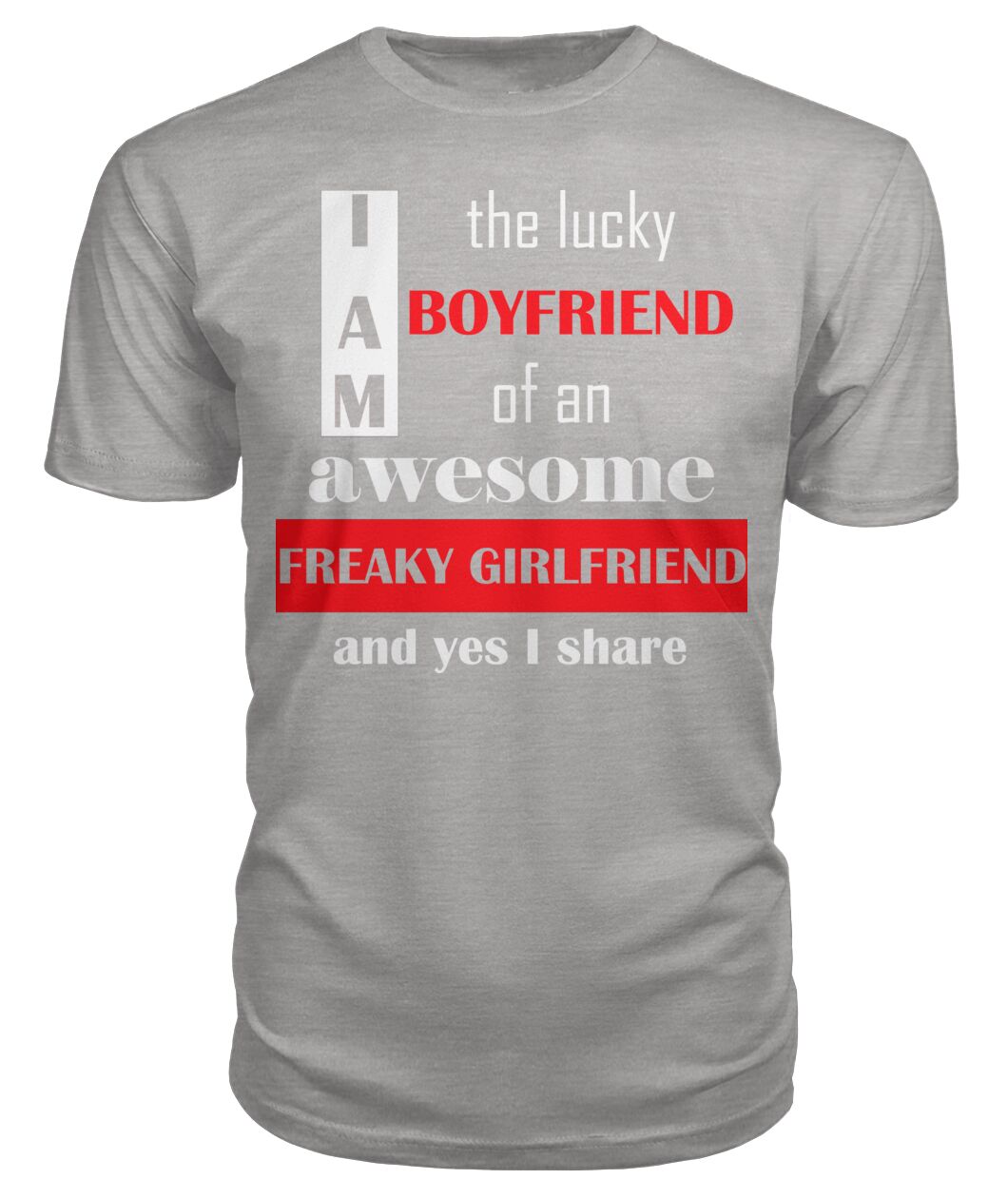 Men's Girlfriend Love Yes Premium Unisex Tee