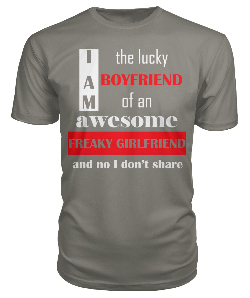 Men's Girlfriend Love No Premium Unisex Tee