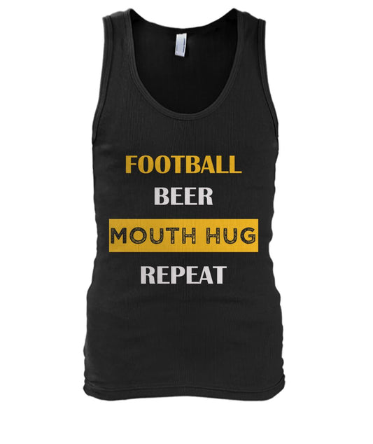 Unisex Football Repeat Men's Tank Top