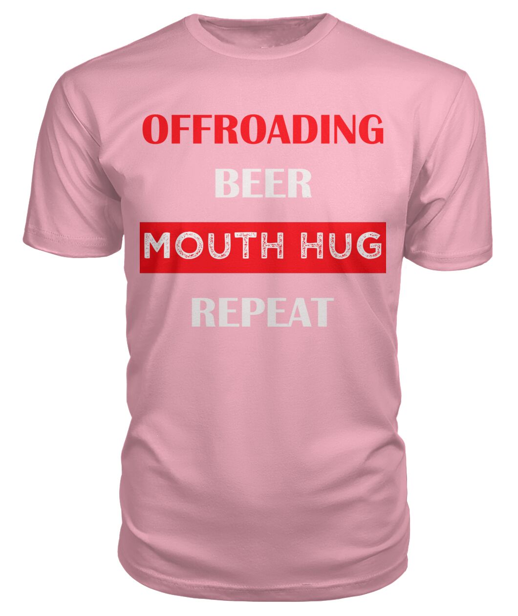 Offroading repeat in RED Premium Unisex Tee