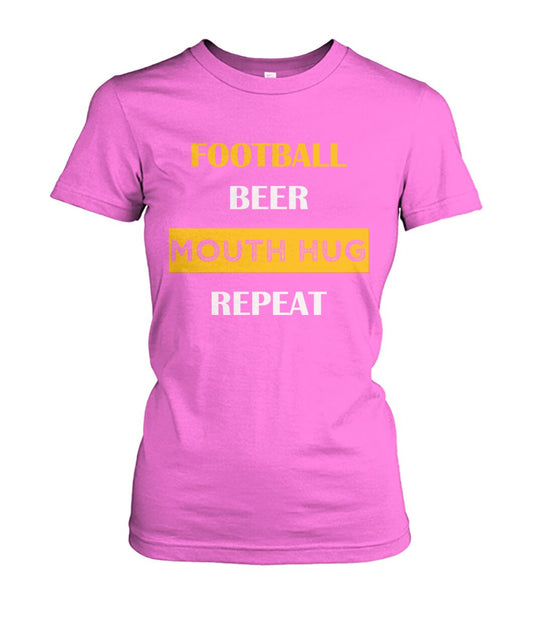 Unisex Football Repeat Women's Crew Tee