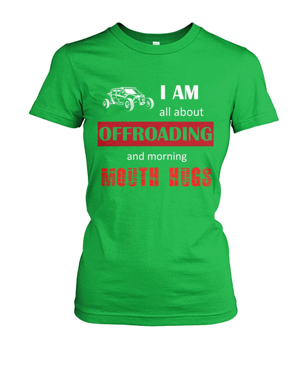 All About Off Roading Women's Crew Tee