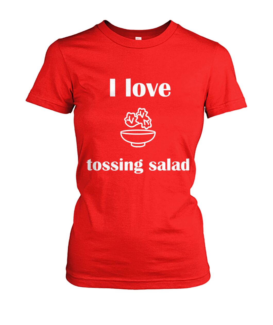 Love of Salad Women's Crew Tee