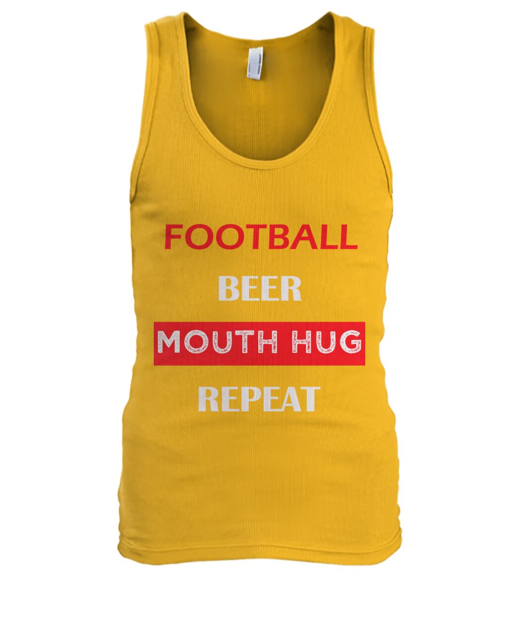 Football repeat in RED Men's Tank Top