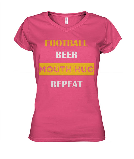 Unisex Football Repeat Women's V-Neck