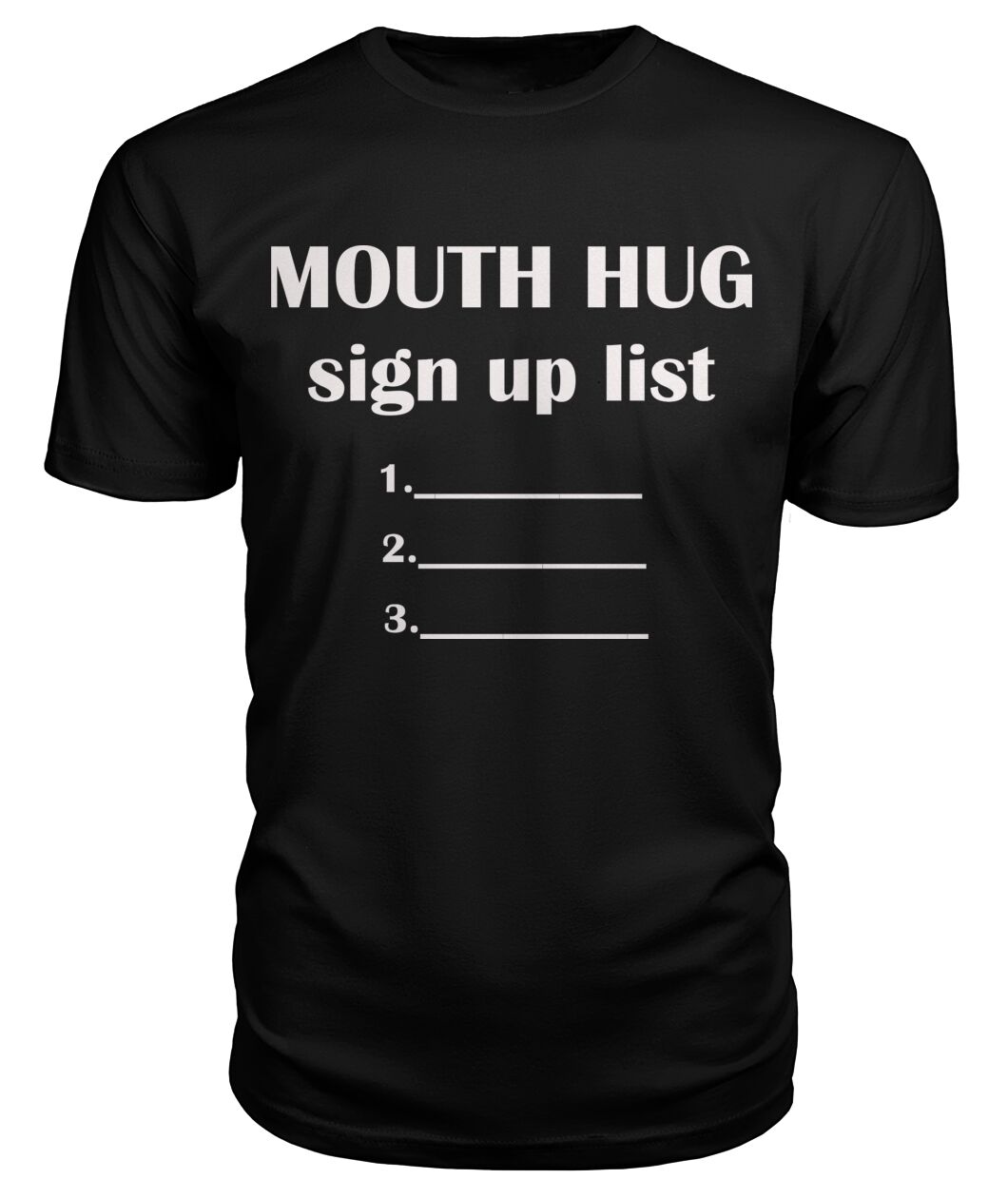 Mouth hug list Premium Unisex Tee