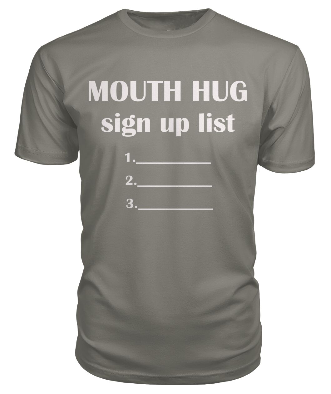 Mouth hug list Premium Unisex Tee