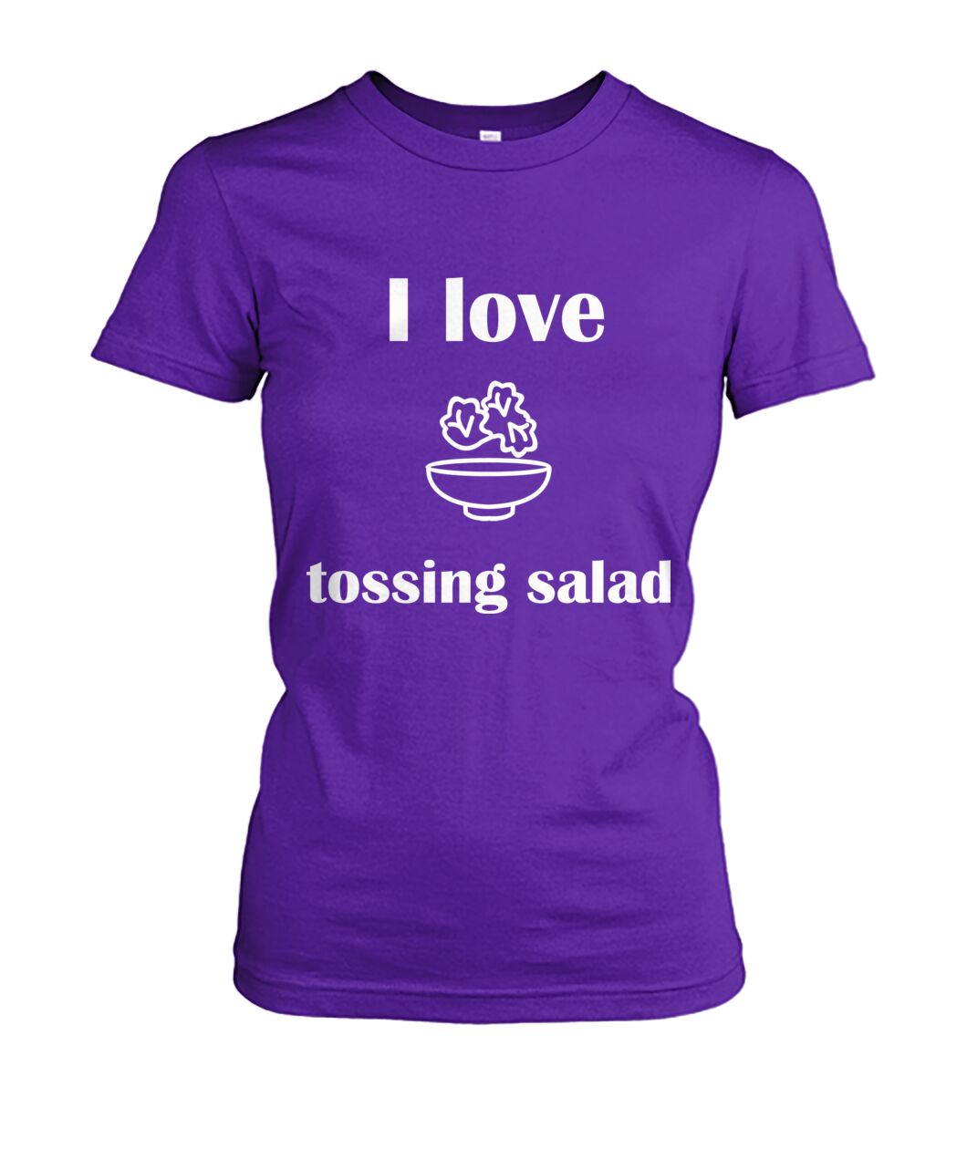 Love of Salad Women's Crew Tee