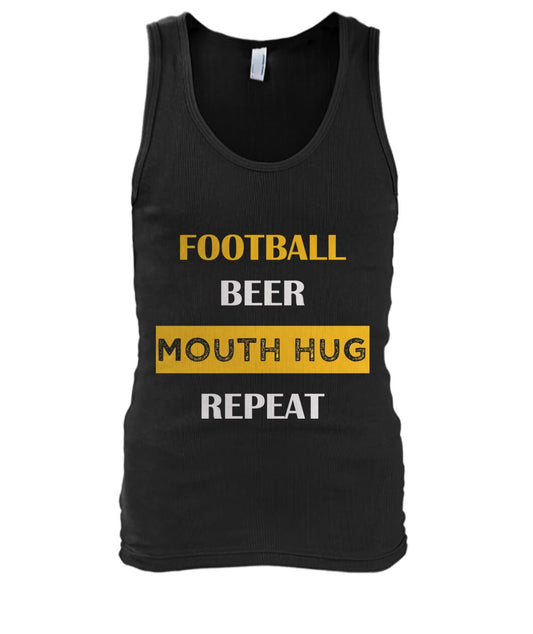 Football Repeat Men's Tank Top